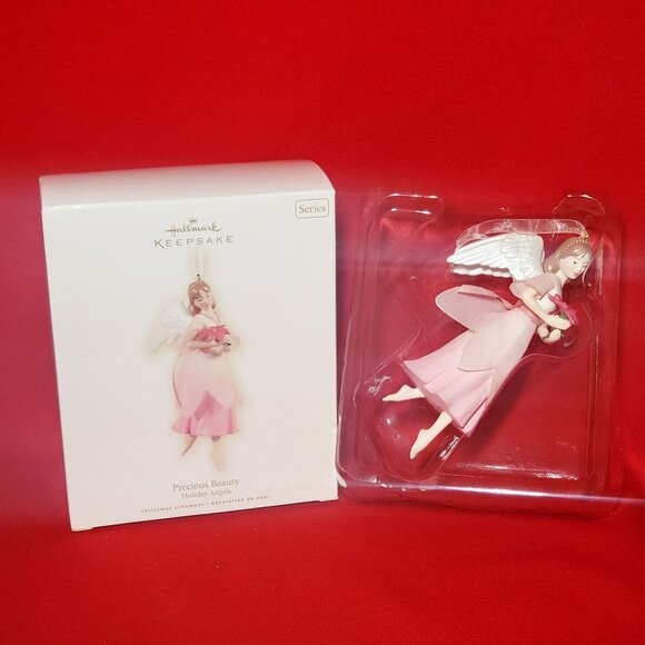Precious Beauty Holiday Angels Christmas Ornament 2009 - Picture 1 of 12